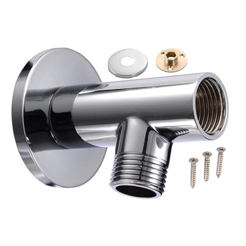 Qoukonao Handbrause Ellenbogen – Duschauslasswinkel, auslaufsicherer Adapter, platzsparender Anschluss für Zuhause, Hotel, Badezimmer, Ersatz von Qoukonao