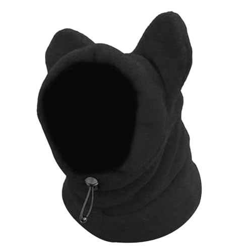 Qoukonao Hundemütze Für Winter | Haube Mit Ohrenschützern Für Haustiere | Atmungsaktive Warme Hunde-Wintermütze Für Kaltes Wetter | Camping Outdoor Wandern Feste Verkleidungspartys von Qoukonao