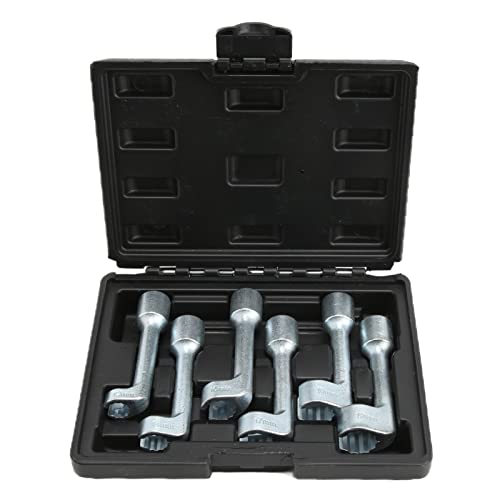 Qqmora L Injektorleitungssteckschlüssel Set Chrom Vanadium Stahlstahl -Kraftstoffeinspritzrohr -Rohr -Rohrstockschlüssel für Autoreparatur Automobilwartungstool Kit Kit Qqmora L Injektorleitungssteckschlüssel Set Chrom Vanadium Stahlstahl -Kraftstoffeinspritzrohr -Rohr -Rohrstockschlüssel für Autoreparatur Automobilwartungstool Kit Kit von Qqmora