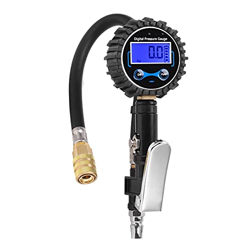 Qqmora LCD Digital Reifenluftdruckmesser Überwachung von Inflator für Car Trucks Motorräder von Qqmora