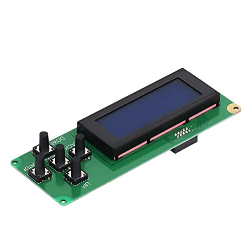 Qqmora LCD-Display-Steuerplatine, breite Kompatibilit?t, 3,1-Zoll-LCD-Modul mit Blauer Hintergrundbeleuchtung und 2004-LCD-Modul zum Austausch von Qqmora