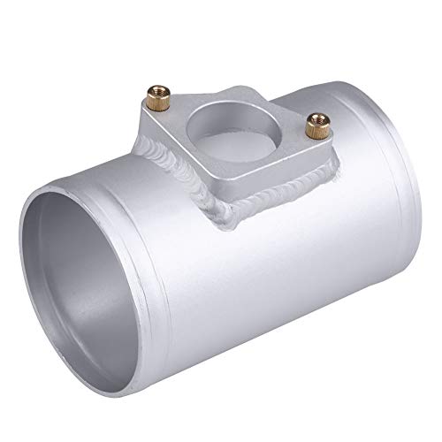 Qqmora Luftströmungssensor -Adapter -Aluminiumlegierung Hochtemperaturwiderstand MAF -MOTER -BASIS MIT 3 6 75 Mm Lufteinlasssystem Silber Kompatibel Qqmora Luftströmungssensor -Adapter -Aluminiumlegierung Hochtemperaturwiderstand MAF -MOTER -BASIS MIT 3 6 75 Mm Lufteinlasssystem Silber Kompatibel von Qqmora