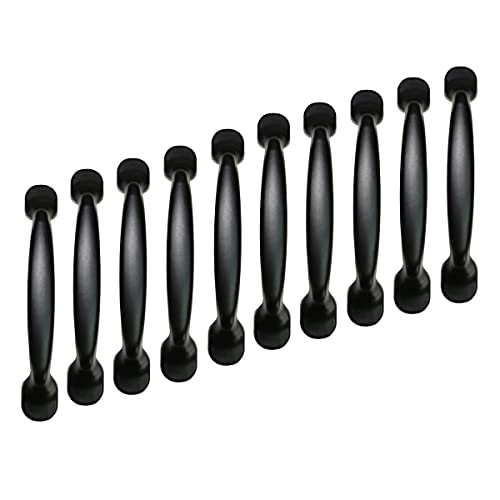 Qrity 10 Stücke Schwarz 96mm Türgriff Möbelgriff Stangengriff Küchengriff Schubladegriff Artikel Griff Küchen zubehör zieht mit Schrauben Qrity 10 Stücke Schwarz 96mm Türgriff Möbelgriff Stangengriff Küchengriff Schubladegriff Artikel Griff Küchen zubehör zieht mit Schrauben von Qrity
