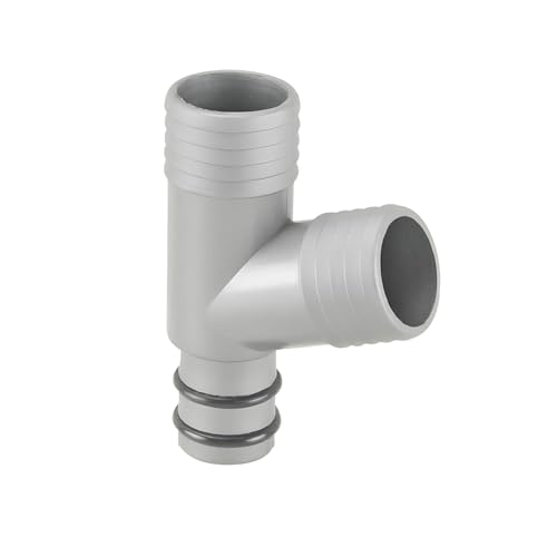 Qrity 1 Stück Abflussrohr Verbinder Waschbecken,3-Wege Abflussrohrverbinder, Y-Form, Schlauchverbinder für Waschbecken, Abfluss von Qrity
