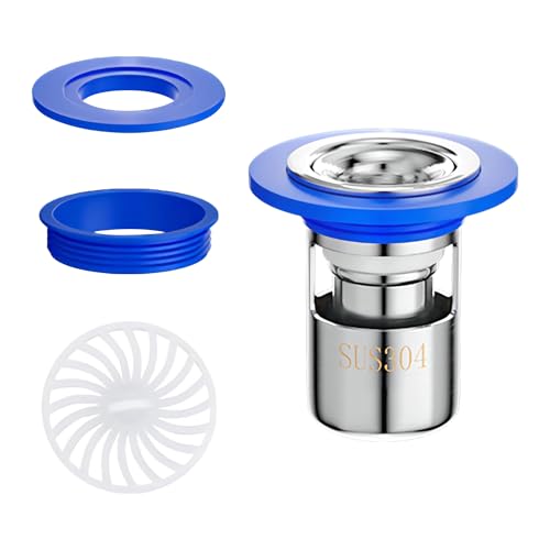 Qrity 1 Stück Bodenablauf Deo Abdeckung, Abläufe Rückflussverhinderer, Floor Drain Plug, Bodenablauf Kern für Badezimmer Küche, 32mm von Qrity