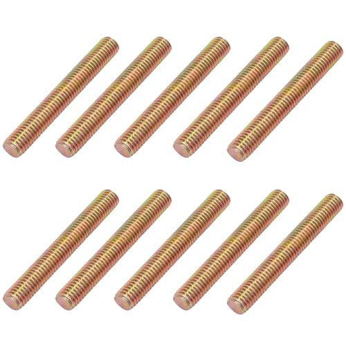 Qrity 10 Stück Gewindestange, M10 x 70 mm Voll Gewindestange, Gewindestifte Gewindebolzen Vollgewindestange für Ankerbolzen, Klemmen Qrity 10 Stück Gewindestange, M10 x 70 mm Voll Gewindestange, Gewindestifte Gewindebolzen Vollgewindestange für Ankerbolzen, Klemmen von Qrity
