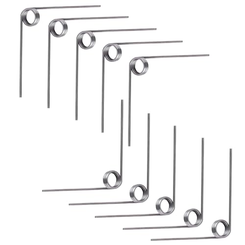 Qrity 10 Stück Torsionsfeder Aus Edelstahl 304, Torsionsfeder In V-Form, Mechanische Torsionsfedern, Außendurchmesser 5mm, 3 Runden, 90° Ablenkungsfeder Qrity 10 Stück Torsionsfeder Aus Edelstahl 304, Torsionsfeder In V-Form, Mechanische Torsionsfedern, Außendurchmesser 5mm, 3 Runden, 90° Ablenkungsfeder von Qrity