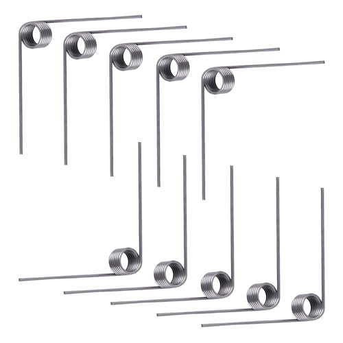 Qrity 10 Stück Torsionsfeder Aus Edelstahl 304, Torsionsfeder In V-Form, Mechanische Torsionsfedern, Außendurchmesser 5mm, 6 Runden, 90° Ablenkungsfeder Qrity 10 Stück Torsionsfeder Aus Edelstahl 304, Torsionsfeder In V-Form, Mechanische Torsionsfedern, Außendurchmesser 5mm, 6 Runden, 90° Ablenkungsfeder von Qrity