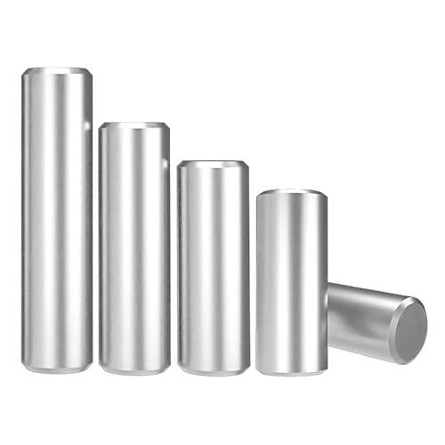 Qrity 100 Stück Zylinderstifte, 304 Edelstahl Stift Unterstützung, M1,5x10mm Regalbodenträger Regalstützen Stifte, Regal Stifte für Holzprodukte, Maschinenbau Qrity 100 Stück Zylinderstifte, 304 Edelstahl Stift Unterstützung, M1,5x10mm Regalbodenträger Regalstützen Stifte, Regal Stifte für Holzprodukte, Maschinenbau von Qrity