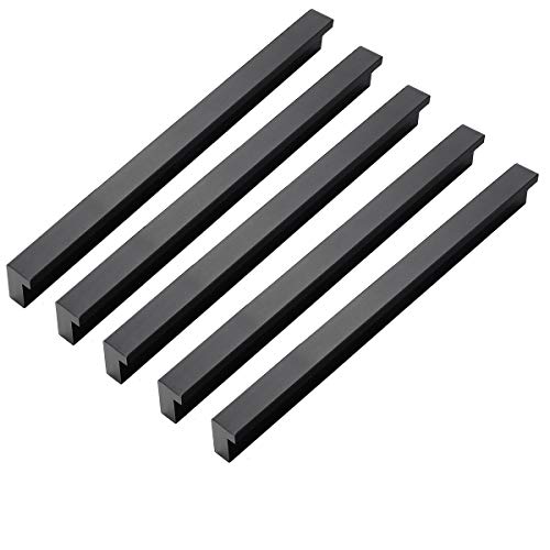 Qrity 10x Möbelgriffe Schwarz Griffe 160mm lochabstand Türgriffe Küche Stangengriff Schrankgriffe Schubladengriffe Küchenschrank Griffe für Küchenschränke von Qrity