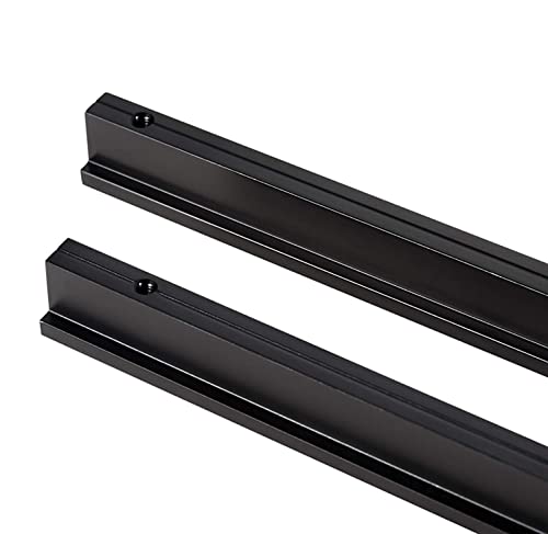 Qrity 2 Stück Aluminiumlegierung Möbelgriff Stangengriff Gesamtlänge 600 mm Küchengriff Schrankgriffe Schubladengriffe, Schwarz Qrity 2 Stück Aluminiumlegierung Möbelgriff Stangengriff Gesamtlänge 600 mm Küchengriff Schrankgriffe Schubladengriffe, Schwarz von Qrity