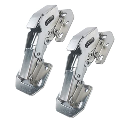 Qrity 2 Stück Scharniere 90° Möbelscharnier Soft Close Türscharniere Hydraulische Sanftes Schließen Scharniere Schranktür für Holztüren, Schranktür, Geeignet für die Dicke der Türverkleidung 12~22mm Qrity 2 Stück Scharniere 90° Möbelscharnier Soft Close Türscharniere Hydraulische Sanftes Schließen Scharniere Schranktür für Holztüren, Schranktür, Geeignet für die Dicke der Türverkleidung 12~22mm von Qrity