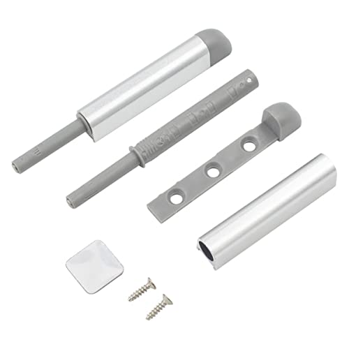 Qrity 2 Stück Türöffner Magnetschnäpper Drucktüröffner Einbau Schrank Türöffner Drucköffne für Schranktüren, Kleiderschrank und Schubladen-Silbrig Qrity 2 Stück Türöffner Magnetschnäpper Drucktüröffner Einbau Schrank Türöffner Drucköffne für Schranktüren, Kleiderschrank und Schubladen-Silbrig von Qrity