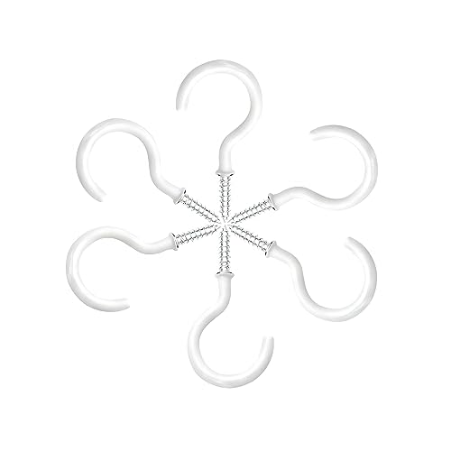 Qrity 20 Stück Schraubhaken Weiß, Deckenhaken 45mm, Hakenschraube, Becherhaken Ösenhaken Wandhaken für Küche Garten Decke hängen Qrity 20 Stück Schraubhaken Weiß, Deckenhaken 45mm, Hakenschraube, Becherhaken Ösenhaken Wandhaken für Küche Garten Decke hängen von Qrity