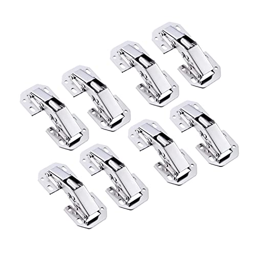 Qrity 8 X Aufschraubscharnier mit Feder Öffnungswinkel 90° Küche Schrank Türscharniere, Kein Slot erforderlich, Geeignet für die Dicke der Türverkleidung 4~22mm Qrity 8 X Aufschraubscharnier mit Feder Öffnungswinkel 90° Küche Schrank Türscharniere, Kein Slot erforderlich, Geeignet für die Dicke der Türverkleidung 4~22mm von Qrity