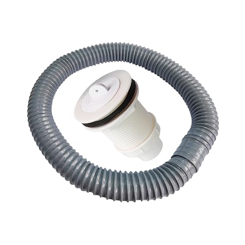 Qrity 1X Siphon für Die Küchenspüle, Flexibler Ablaufschlauch, Abfluss Waschbecken Set für Badezimmer Küchenspüle, 64mm Anschluss + Abflussrohr Qrity 1X Siphon für Die Küchenspüle, Flexibler Ablaufschlauch, Abfluss Waschbecken Set für Badezimmer Küchenspüle, 64mm Anschluss + Abflussrohr von Qrity