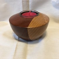 Teelichthalter Aus Hartholz. Teelicht. Kerze. Kerzenhalter. Teelicht von Qsturnings