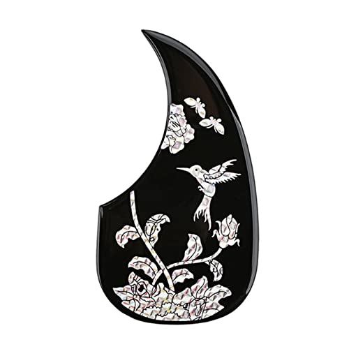 1 x Zellulose-Gitarren-Pickguard-Kratzplatte, selbstklebend, Pickguard-Aufkleber, Schutzplatte für coole Akustikgitarre, Gitarren-Pickguard-Aufkleber, Gitarren-Plektrumschutz, elektrische 1 x Zellulose-Gitarren-Pickguard-Kratzplatte, selbstklebend, Pickguard-Aufkleber, Schutzplatte für coole Akustikgitarre, Gitarren-Pickguard-Aufkleber, Gitarren-Plektrumschutz, elektrische von Qsvbeeqj