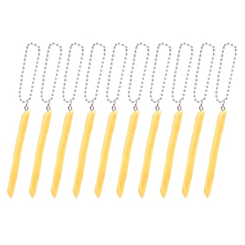 10pcs Künstliche Pommes Schlüsselbeutel Zauberrealistische PVC Schlüsselbund Ornament Für Erwachsene Kinder Frauen Männer Bag Rucksäcke Charm Fun Novelty Keyring 10pcs Künstliche Pommes Schlüsselbeutel Zauberrealistische PVC Schlüsselbund Ornament Für Erwachsene Kinder Frauen Männer Bag Rucksäcke Charm Fun Novelty Keyring von Qsvbeeqj