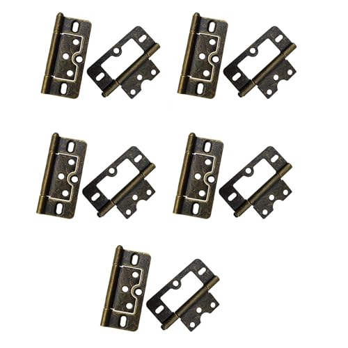 10pcs Ruhige Türscharniere Ohne Stammdesign Für Kleiderschränke Schränke Und Fenster Robuste Eisenmaterialien Zubehörscharniere 10pcs Ruhige Türscharniere Ohne Stammdesign Für Kleiderschränke Schränke Und Fenster Robuste Eisenmaterialien Zubehörscharniere von Qsvbeeqj
