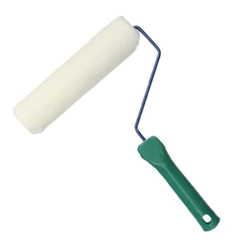 22,9 cm Wandfarbenwerkzeug, 12/7 mm, weicher Flusenroller, optimiert für die größte Rückhaltefähigkeit von Latexfarbe, Premium-Mikrofaserrolle für Wände von Qsvbeeqj
