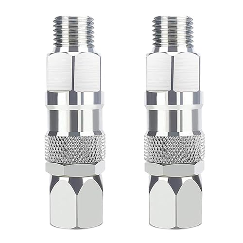 2pcs Hohe Drücke Sprühschlauch Wirbelverbindlichkeiten Für 360 Grad Rotationen Und Einfache Installationsdesigns Hoher Drücke Schlauchadapter von Qsvbeeqj