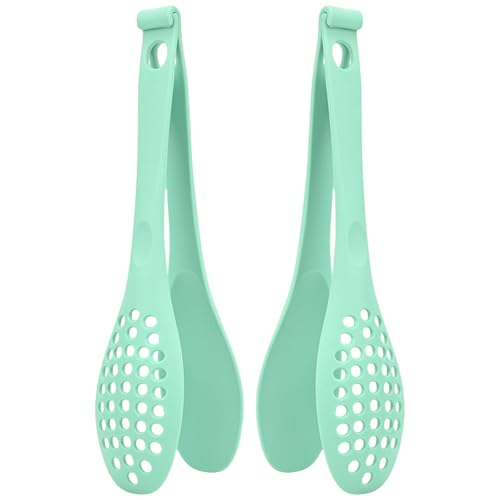 2pcs Multifunktionaler Toaster Tongs Futterclip Eisklemmen Leichte Backzange Abnehmbare Spatel Tongs Küchenwerkzeug von Qsvbeeqj