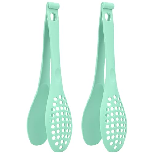 2pcs Multifunktionaler Toaster Tongs Futterclip Eisklemmen Leichte Backzange Abnehmbare Spatel Tongs Küchenwerkzeug von Qsvbeeqj