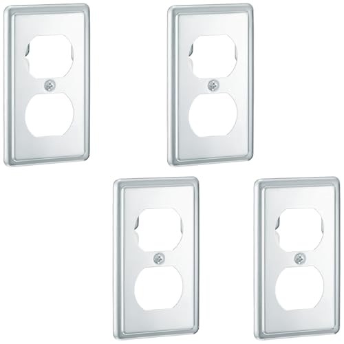 4pcs Hitzebeständige Schalter Deckt Abdeckungen Der Steckdose Platte Standard Wandschalter Steckdosenauslassabdeckungen Leichtschalter Decken Standard Wandschalter Reptacle Outlet Covers Receptacle von Qsvbeeqj