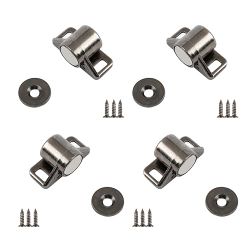 4pcs Rostbesichtige Türhalter Zinklegierung Glatt Schrankstopper Mehrzweckmöbel Hardware Mit Starkem Grip Heavy Duty Magnet Türhalter Für Schränke von Qsvbeeqj