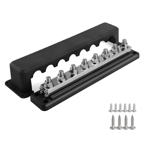 8 Post Leistungsverteilungsblockbusleiste Mit Abdeckung 600A Marine Bus Battery Battery Anterals Distribution Block (3/8 Stromversorgung 8 Post Leistungsverteilungsblockbusleiste Mit Abdeckung 600A Marine Bus Battery Battery Anterals Distribution Block (3/8 Stromversorgung von Qsvbeeqj