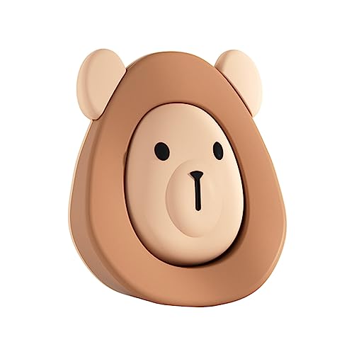 Baby Lovely Cartoon Silikon Türstopper Crash Pad Wandschutz Dekorative Türstopper Griff Stoßstangenschutz Anti-Rutsch-Knauf Wandschutz Selbstklebende Silikonknauf Stoßfänger Schalldämpfer für von Qsvbeeqj
