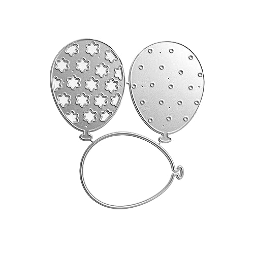 Ballon Vogel Metall Stanzchen Scrapbooking Schablonen Deko Papierprägung Karten Schablone Deko Stanzchen Scrapbooking Schablonen Wiederverwendbar von Qsvbeeqj