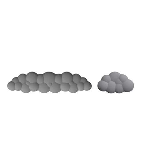 Cloud Keypad Handgelenkauflage Komfort Memory Foam Rest Schreibtisch Pad Ersatz für Laptop Gaming Büro waschbar Kissen Schreibtisch für Computer von Qsvbeeqj