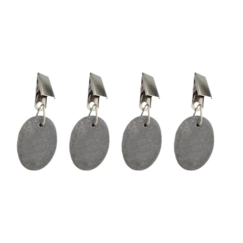 Dekorative und funktionale Marmor-Tischdeckenbeschwerer, Clip für Picknicks im Freien und Esstisch, elegantes Design, Stein-Tischdeckenbeschwerer, 4 Stück Dekorative und funktionale Marmor-Tischdeckenbeschwerer, Clip für Picknicks im Freien und Esstisch, elegantes Design, Stein-Tischdeckenbeschwerer, 4 Stück von Qsvbeeqj
