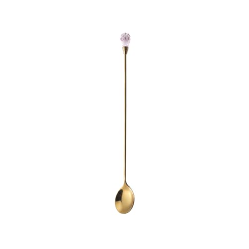 Edelstahl Löffel Set 430 Elegantes Einzigartiges Besteck Zartes Geschirr Löffel zum Mischen von Desserts und Kaffee Leicht zu reinigen von Qsvbeeqj