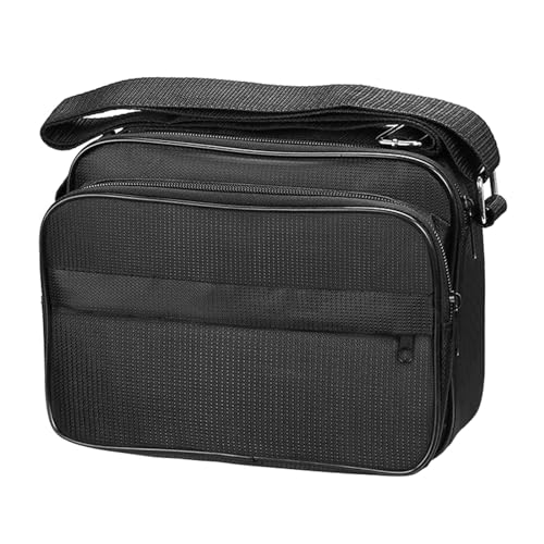 Effiziente Aufbewahrung, Schultertasche, Werkzeugtasche, geräumige Canvas-Aufbewahrungstaschen mit Schulterseil für Elektriker und Tischler, Lichtstift Effiziente Aufbewahrung, Schultertasche, Werkzeugtasche, geräumige Canvas-Aufbewahrungstaschen mit Schulterseil für Elektriker und Tischler, Lichtstift von Qsvbeeqj