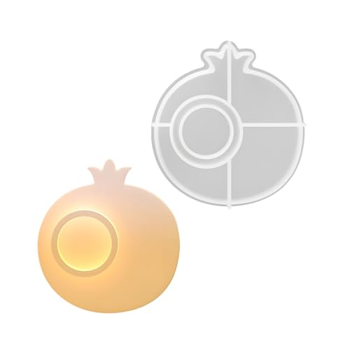Einfache Freisetzung Silikonform Zum Handwerk Kerzenhalter Fruchtförmiger Gips Candlestick Basisform Schmuck Schmuck Flexible Harzformen Für Untersetzer von Qsvbeeqj