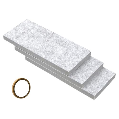 Filz-Schaumstoff-Isolierplatten für Klimaanlagen, Fensterdichtung, verstellbar, wetterfest, Schaumstoffisolierung, tragbar, 3 Stück Filz-Schaumstoff-Isolierplatten für Klimaanlagen, Fensterdichtung, verstellbar, wetterfest, Schaumstoffisolierung, tragbar, 3 Stück von Qsvbeeqj