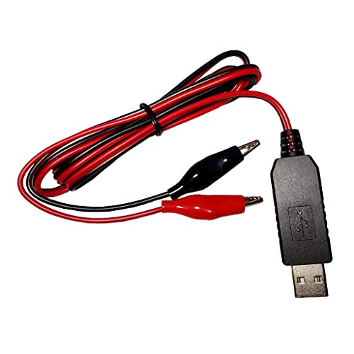 Für 5V Für 6V 9V 12 V USB Spannungsspannung Step Up Kabel Netzteil Mit Clip Für Multimeter LED LED Stromversorgung Für 5V Für 6V 9V 12 V USB Spannungsspannung Step Up Kabel Netzteil Mit Clip Für Multimeter LED LED Stromversorgung von Qsvbeeqj