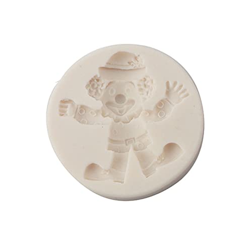 Funny Clown Form Fondant Schokoladenform Kuchen Toper Backwerkzeuge Handgefertigtes Soap Silikonschmuck Schimmel Schokoladenformen Für Haushalt Süße Seife Silikonformen Leicht Zu Reinigen. Funny Clown Form Fondant Schokoladenform Kuchen Toper Backwerkzeuge Handgefertigtes Soap Silikonschmuck Schimmel Schokoladenformen Für Haushalt Süße Seife Silikonformen Leicht Zu Reinigen. von Qsvbeeqj