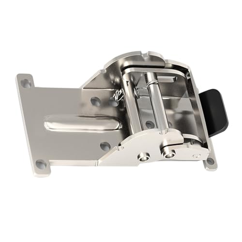 Hardware Klappscharnier 180 Grad Verriegelungsbügel für klappbare Tischbeine und Bettrahmen Einfache Installation Hardware für faltbare Tischbeine von Qsvbeeqj
