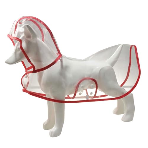 Haustier-Regenmantel, Hunde-Regenmäntel, Outdoor-Aktivität, Hunde-Regenjacken, für kleine Welpen, transparente Kleidung Haustier-Regenmantel, Hunde-Regenmäntel, Outdoor-Aktivität, Hunde-Regenjacken, für kleine Welpen, transparente Kleidung von Qsvbeeqj