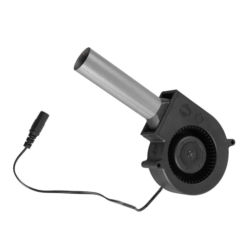 Leistungsstarker 12 Volt Ventilator mit 5,5 x 2,1 mm Eingangsanschluss und Edelstahlk, Edelstahlk, geeignet zur Verbesserung des Luftstroms u von Qsvbeeqj