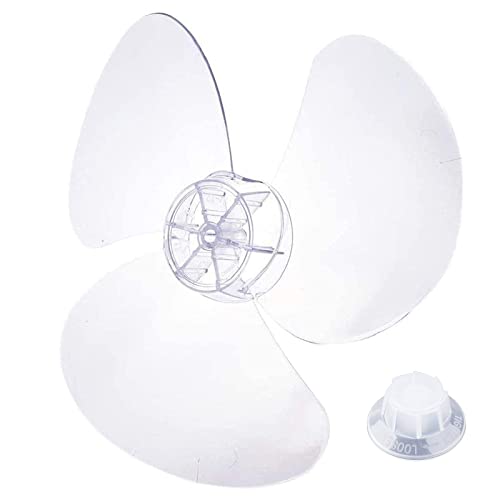 Leistungsstarker großer Ventilator und weiße Größe, runder Schaftlochdurchmesser 0,8 cm, Ersatzventilator-Zubehör von Qsvbeeqj