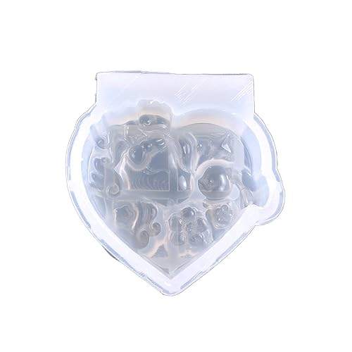 Lustige und kreative Heimdekorationsform bringt Freude in Ihre Familie in Tierform, Silikonform zum Basteln in Tierform von Qsvbeeqj