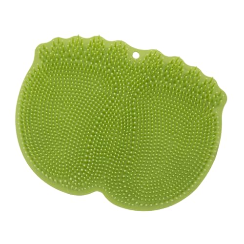 Massage-Fußpolster, sanftes Peeling, rutschfeste Badematte zur Entspannung, Saugnapf-Design, TPE-Massage-Fußpolster von Qsvbeeqj