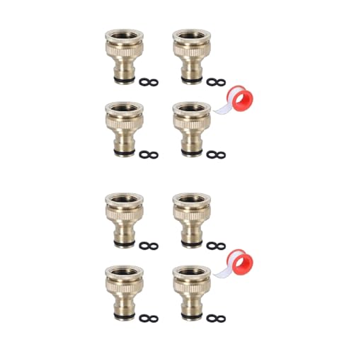 Mehrzweck 3/4 Zoll Fadenfaden Gartenschlauchadapter Edelstahl Tippanschlüsse Für Outdoor Täglich Freizeitverwendung Männlicher Faden Tap Adapter von Qsvbeeqj