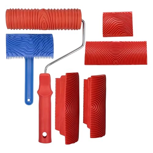 Mehrzweckholzkörner Trockenbauwände Compound Roller Covers Pack Von 6 Accessoire Für Professionelle Wand Und Deckenmalerei Möbelmalerei Roller von Qsvbeeqj