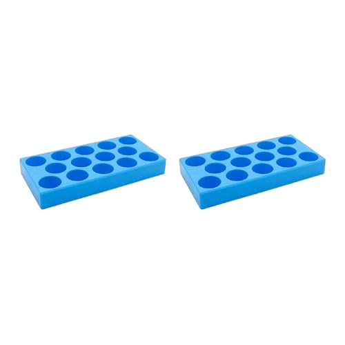 Multi Slot Werkzeughalter Speicherbox Fräser Cutter Case Plastikbohrer Bithalter Tablett Center Werkzeug Organizer Präzisionsanpassungen Anpassungswerkzeugfall von Qsvbeeqj